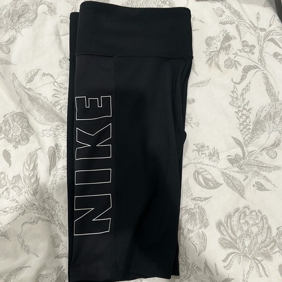 Nike shorts. Above the knee and high waisted. - Picture 4 of 4